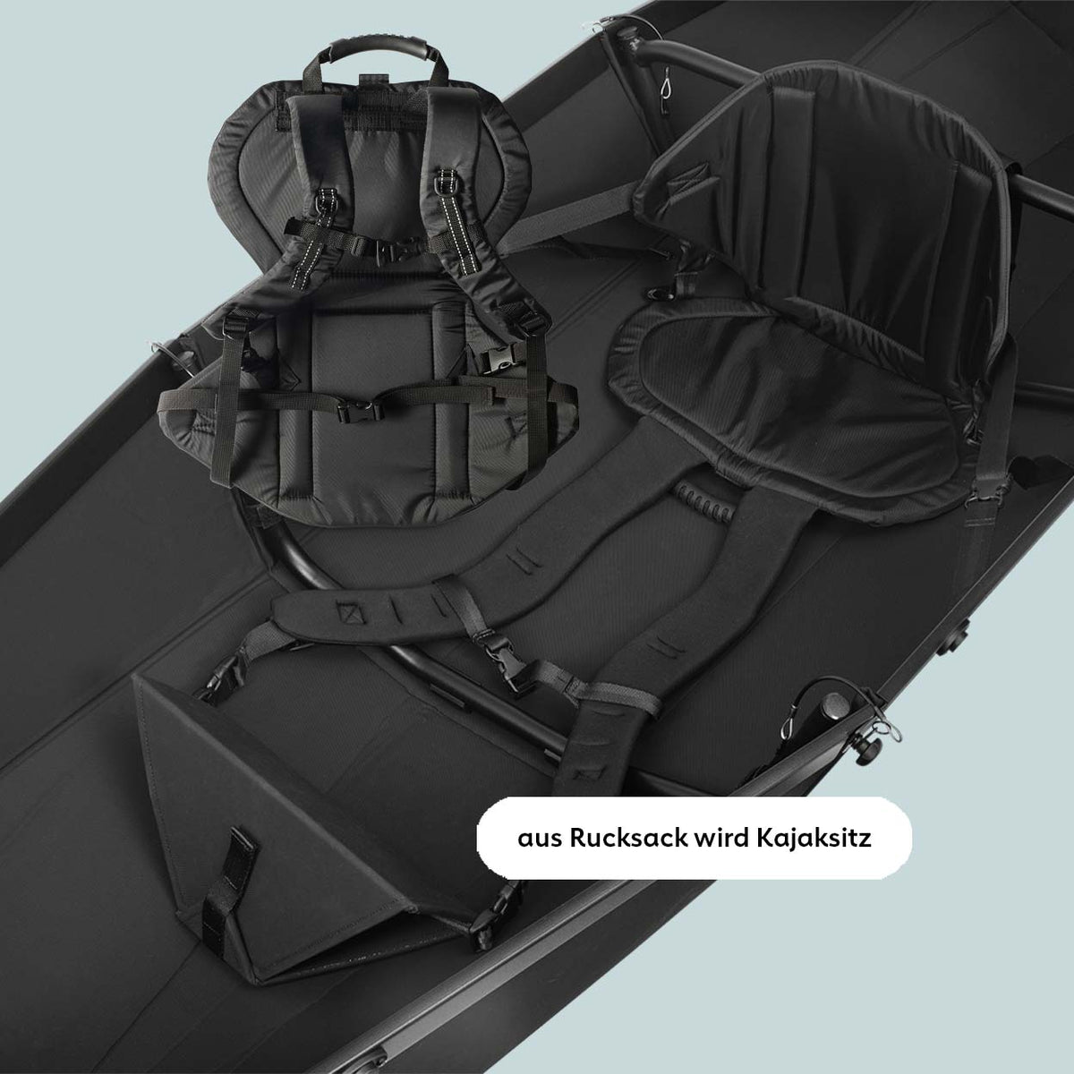 Faltkajak VIK 3.8 PRO - CLR OUTDOOR | VIK Faltkajaks